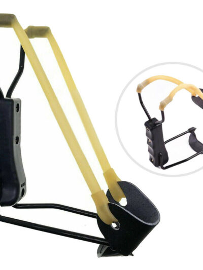 Compact Folding Slingshot  Catapult For Hunting Outdoor Sport Games